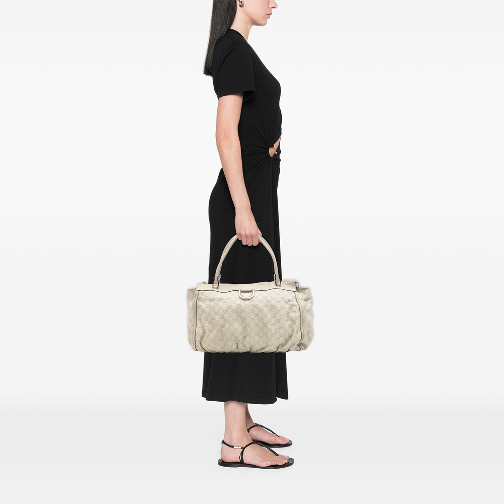 Pre-Loved Gucci Guccissima Abbey D Ring Tote - Picture 7 of 7